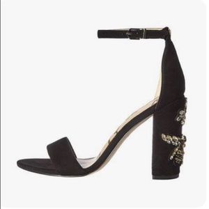 Sam Edelman Yaro Ankle Strap black heels